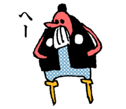 The tengu boy sticker #593788