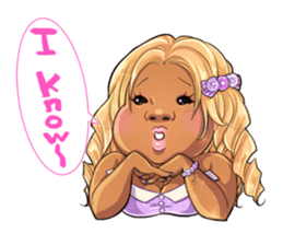 Lovely Maririn for English sticker #594116