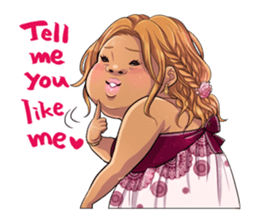 Lovely Maririn for English sticker #594118