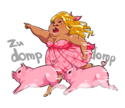 Lovely Maririn for English sticker #594126