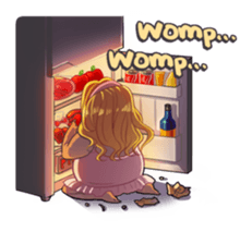 Lovely Maririn for English sticker #594136