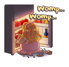 Lovely Maririn for English sticker #594136