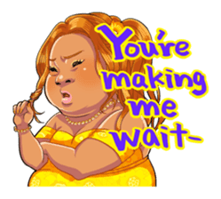 Lovely Maririn for English sticker #594138