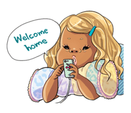 Lovely Maririn for English sticker #594142