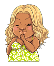 Lovely Maririn for English sticker #594151