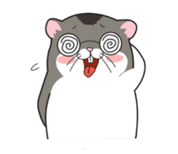 sticker of hamster! sticker #594181