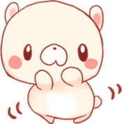 Mochi~tsu Bear Stamp sticker #594394