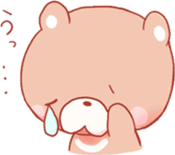 Mochi~tsu Bear Stamp sticker #594406