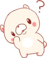 Mochi~tsu Bear Stamp sticker #594410