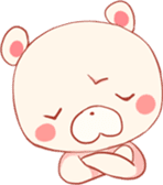 Mochi~tsu Bear Stamp sticker #594420