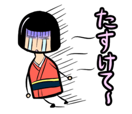 Limbless wooden doll "Rin"(Japanese) sticker #594440