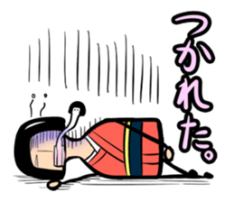 Limbless wooden doll "Rin"(Japanese) sticker #594457