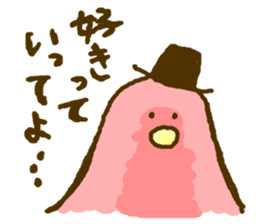 Birds' love attack sticker #594676