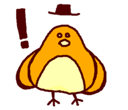 Birds' love attack sticker #594695