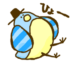 Birds' love attack sticker #594708