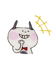 Cat like rabbit sticker #594884