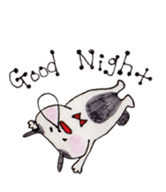 Cat like rabbit sticker #594885