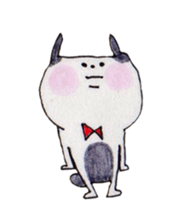 Cat like rabbit sticker #594888