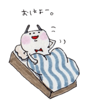 Cat like rabbit sticker #594891