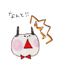 Cat like rabbit sticker #594900