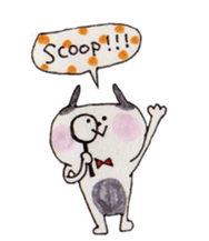 Cat like rabbit sticker #594902