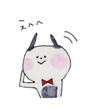 Cat like rabbit sticker #594906