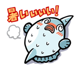 The adventure of Sunfish sticker #595006