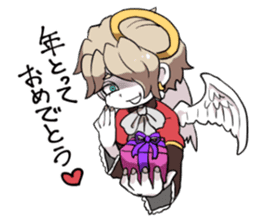 Angels and Demons of twins sticker #595685