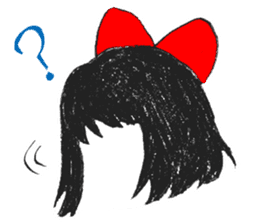 Setsuko and noname cat sticker #595918