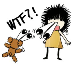 Et & Earl sticker #595959