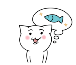 An annoying cat Sticker sticker #596072