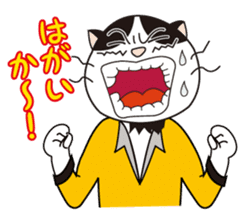 President of cat contractor from Kyushu. sticker #596232