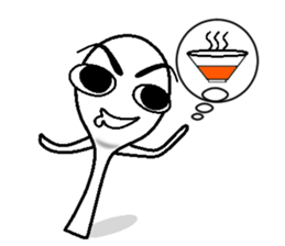 Rice scoop sticker #596287