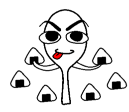 Rice scoop sticker #596310