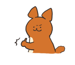 Okangaroo family's warm life sticker #596441