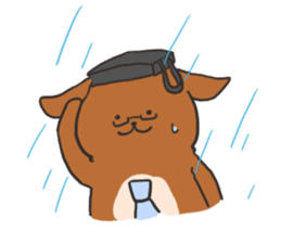 Okangaroo family's warm life sticker #596470