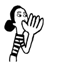 Border girl sticker #596937