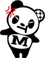 marble panda sticker #597090