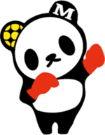 marble panda sticker #597098