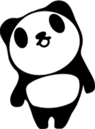 marble panda sticker #597100