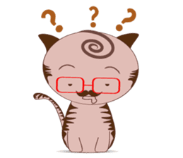 Mocha Cat sticker #597404