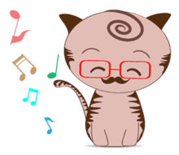 Mocha Cat sticker #597405