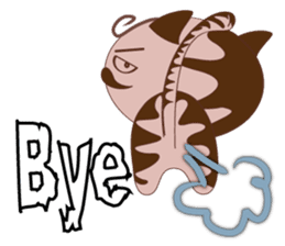 Mocha Cat sticker #597407