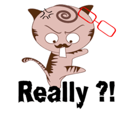 Mocha Cat sticker #597409