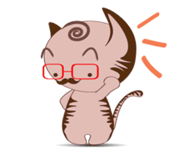 Mocha Cat sticker #597412