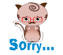 Mocha Cat sticker #597416