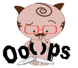 Mocha Cat sticker #597423