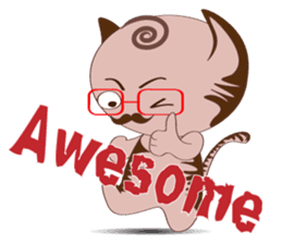 Mocha Cat sticker #597429