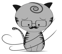 Mocha Cat sticker #597432