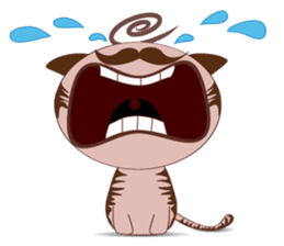 Mocha Cat sticker #597436